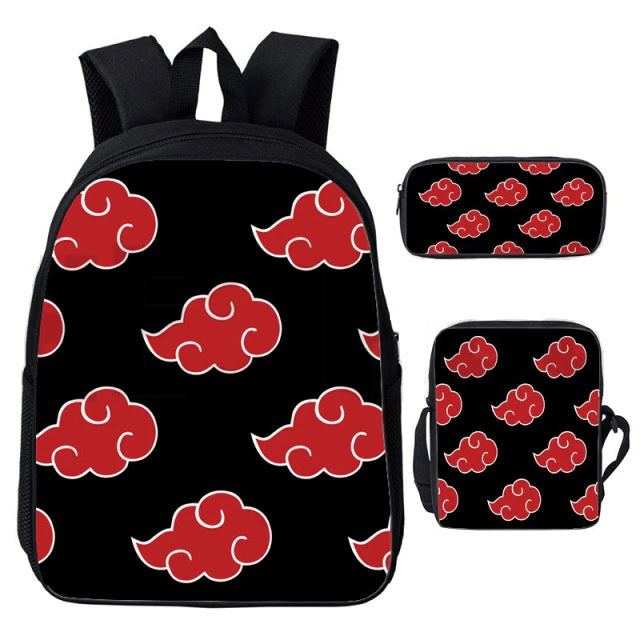 Sac à Dos Naruto Akatsuki Nuage Cartable