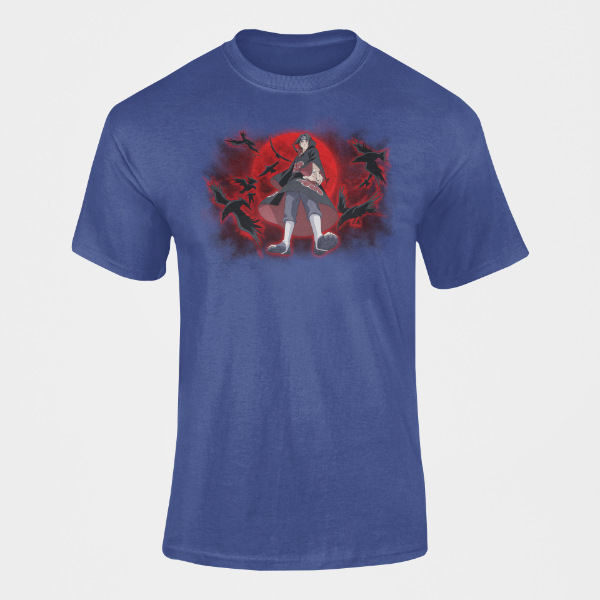 T-shirt Itachi Uchiha Adulte bleu