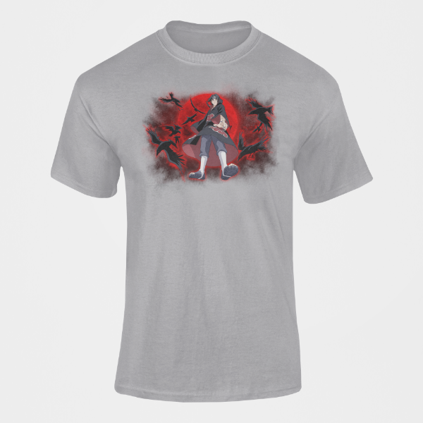 T-shirt Itachi Uchiha Adulte gris