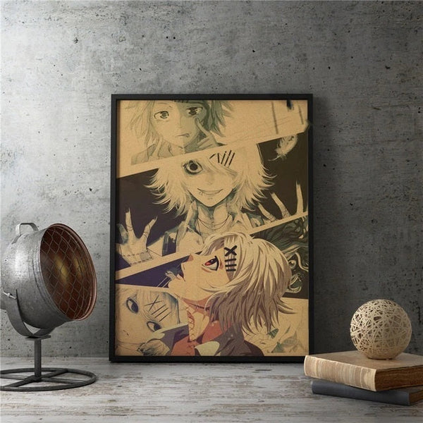 Tableau Tokyo Ghoul Mystère de Kaneki | Monde Déco Tableau Tokyo Ghoul Mystère de Kaneki | Monde Déco