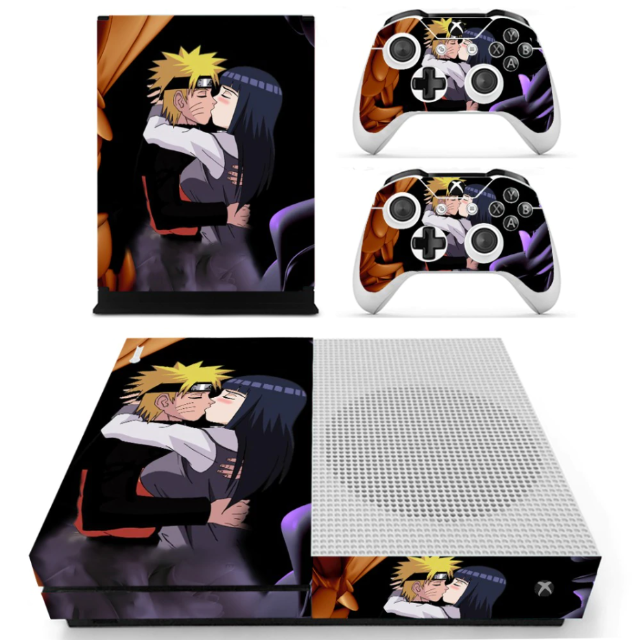 XboX One Hinata x Naruto Autocollant Console &amp; Manette Manga Naruto