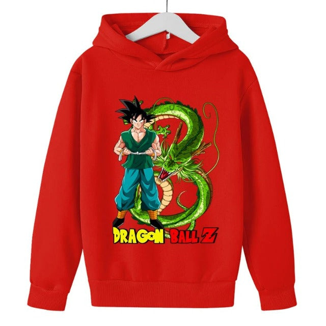 Felpa per bambini Dragon Ball Z Maglione Sangoku Shenron